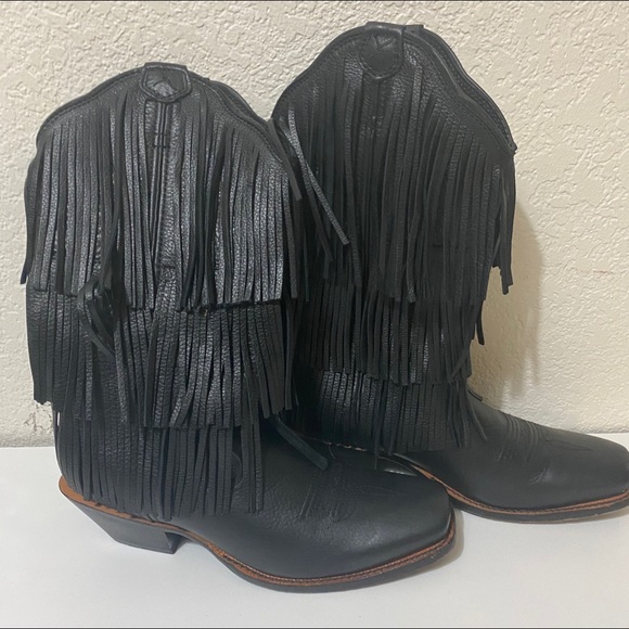 Twisted X Fringe Cowgirl Boot - Picture 1 of 6